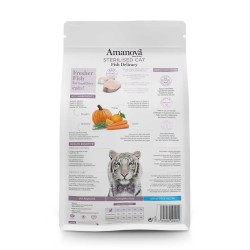 Amanova Chat Stérilisé Poisson