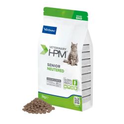 CROQUETTES CHAT VETERINARY HPM CAT SENIOR NEUTERED - VIRBAC