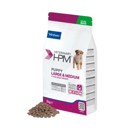 Croquettes Chien Veterinary Hpm Dog Puppy Large & Medium - Virbac