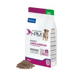 Croquettes Chien Veterinary Hpm Dog Puppy Large & Medium - Virbac