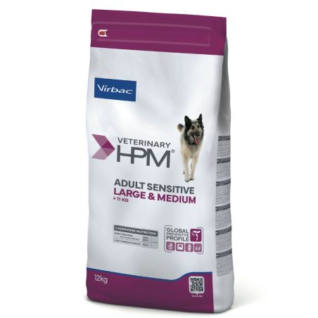 Croquettes Chien Veterinary Hpm Dog Sensitive Large & Medium - Virbac