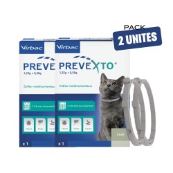 Pack Prevexto Chat - Collier antiparasitaire