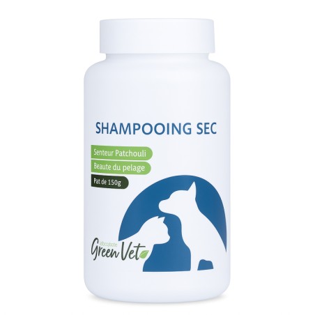 SHAMPOOING SEC CHIEN CHAT