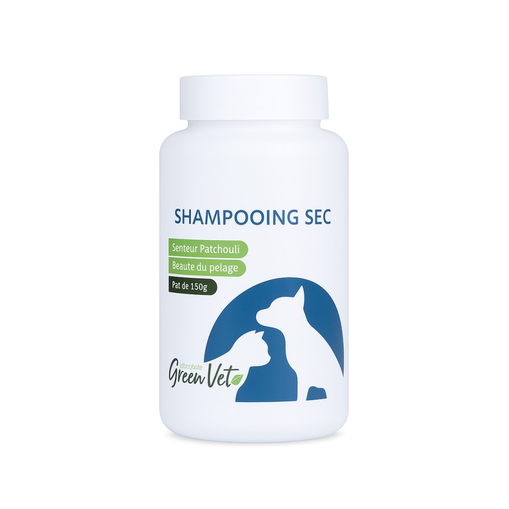 SHAMPOOING SEC CHIEN CHAT