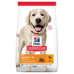 CROQUETTES CHIEN SCIENCE PLAN ADULTE LIGHT LARGE POULET - HILL'S