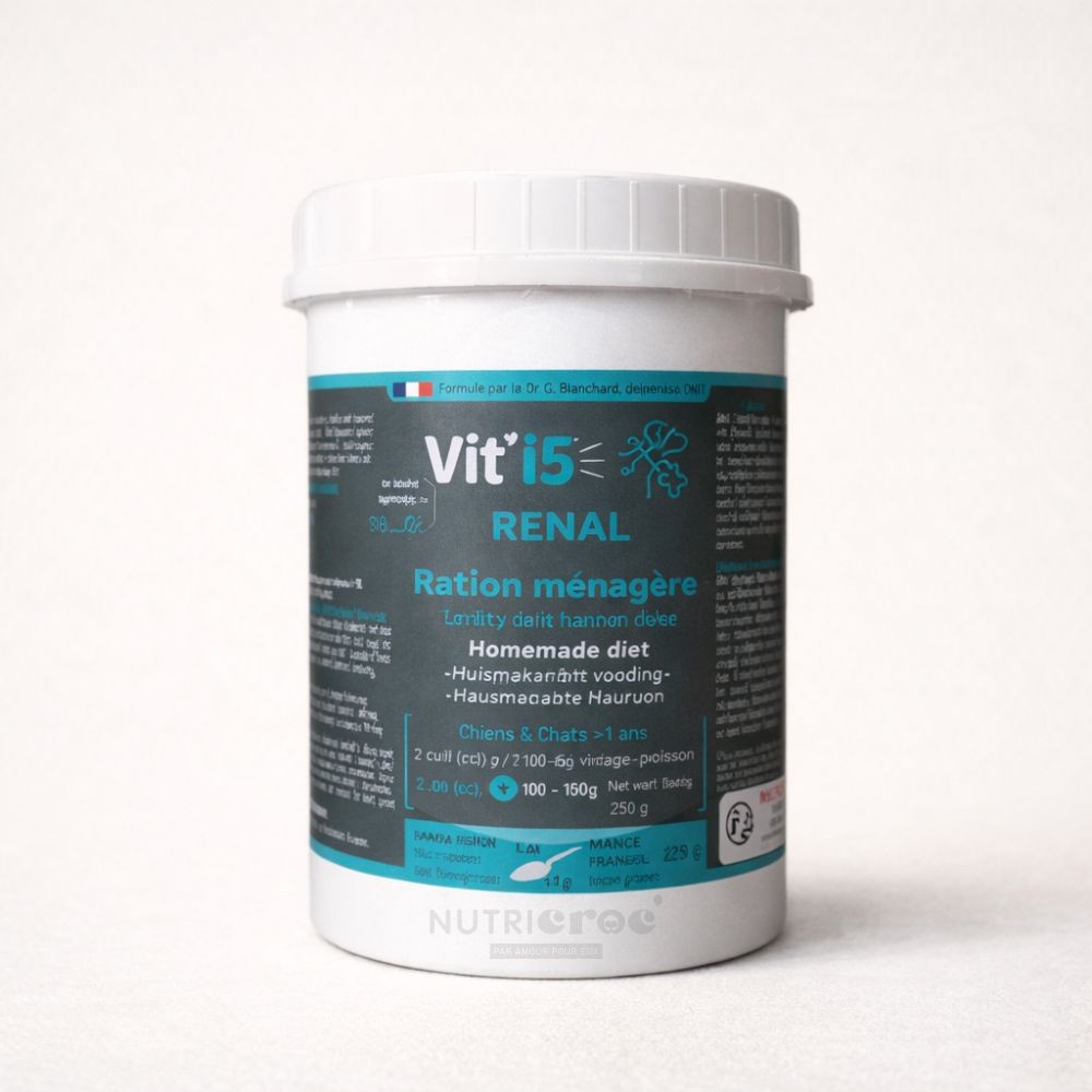 Vit'i5 Renal – Complément Ration Ménagère Chien & Chat (Rénal)