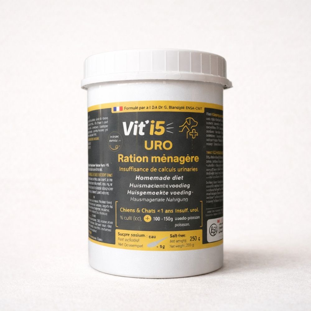 Vit'i5 URO – Complément Ration Ménagère Chien & Chat (Urinaire)