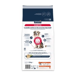 Croquettes chien diabétique Advance Diabetes Colitis
