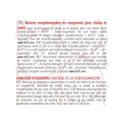 Vit’i5 Rouge Comprimés – Ration Ménagère Chien &amp; Chat