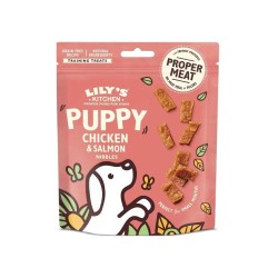 Friandises chiot sans céréales poulet & saumon 70g