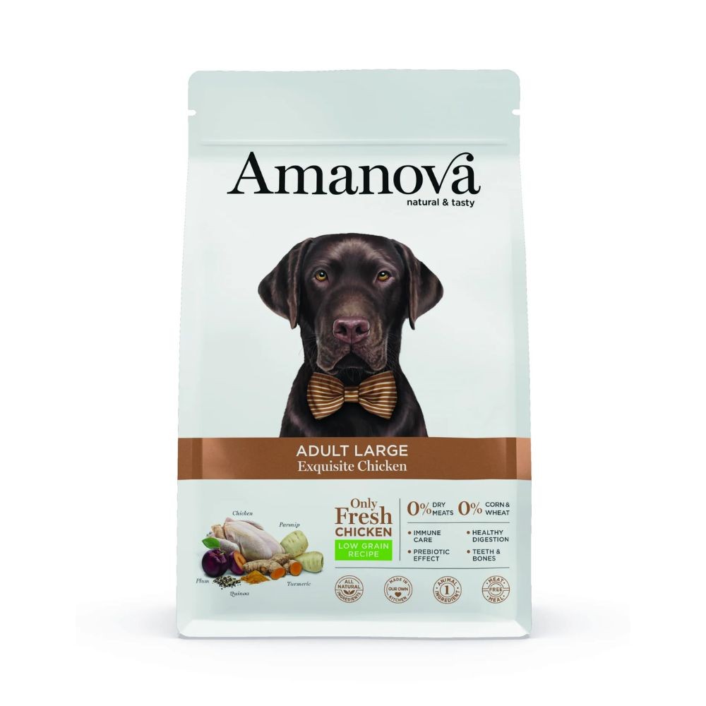 AMANOVA CHIEN LARGE POULET sac/12 kg ALIMENTS