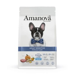 Croquettes Chien Small Sans Céréales Agneau Amanova