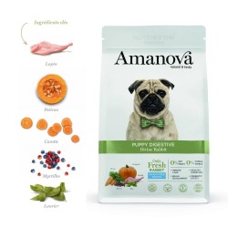 Croquettes Chiot Sans Céréales Lapin Digestion Sensible