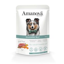 Pâtée chien sans céréales au bœuf Amanova