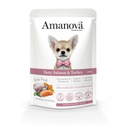 Pâtée chien sans céréales au dinde  Amanova