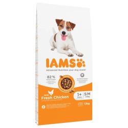 Croquettes chien Adult S/M Poulet - IAMS for Vitality