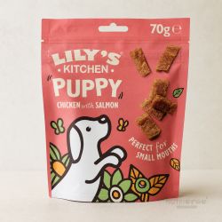 Friandises chiot sans céréales poulet & saumon 70g