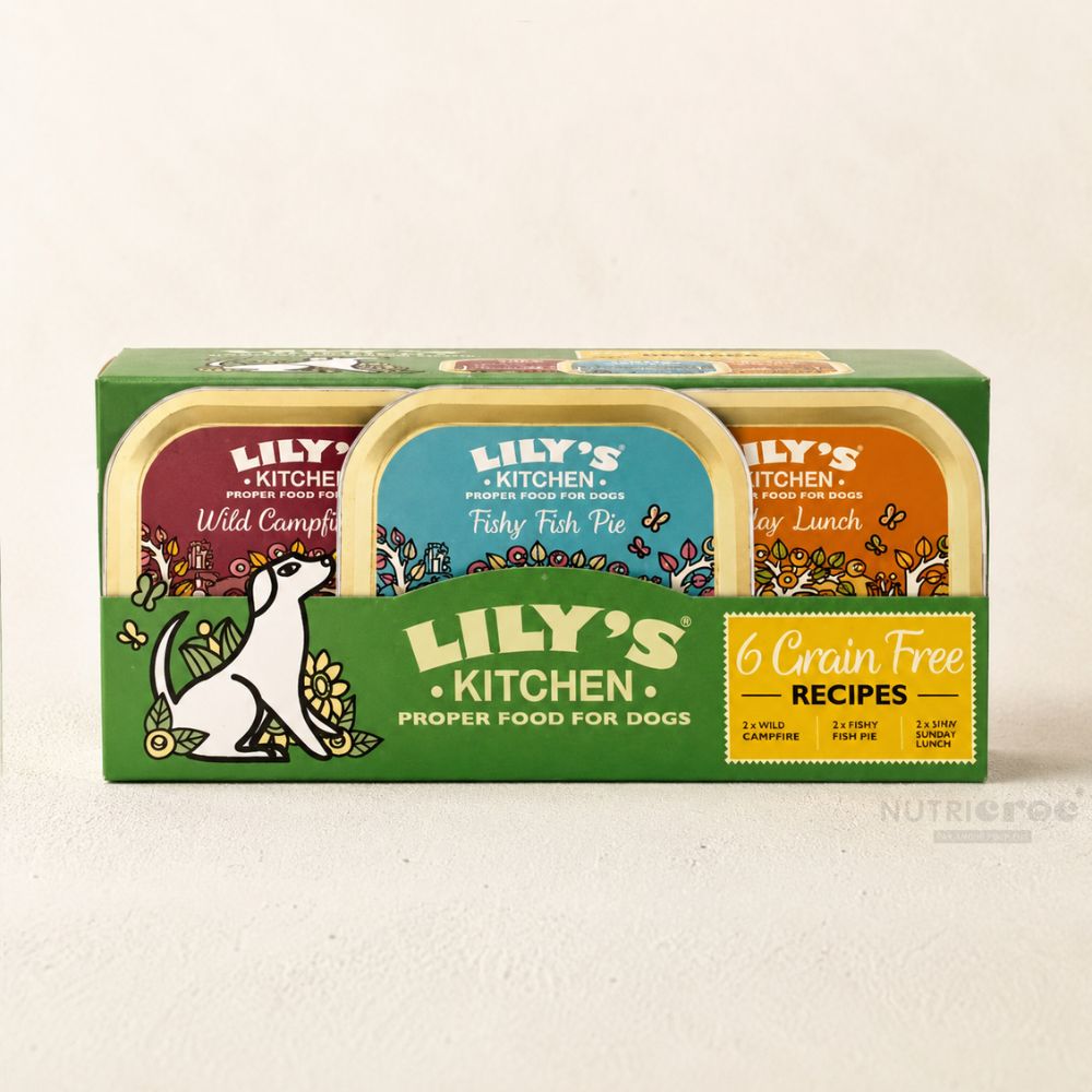 Pâtée chien Multipack Sans Céréales 6x150g – poulet, poisson & gibier