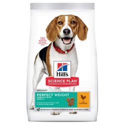 CROQUETTES CHIEN SCIENCE PLAN ADULT PERFECT WEIGHT MEDIUM - HILL'S