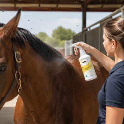 EQUIFLY Control Plus - Répulsif Mouches et Taons pour Cheval