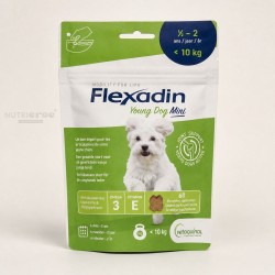 Flexadin Young Dog Mini 60 Comprimés à Mâcher pour Chiot