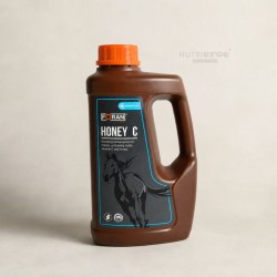 Honey + C Foran Sirop Respiratoire Pour Cheval au Miel 1 L