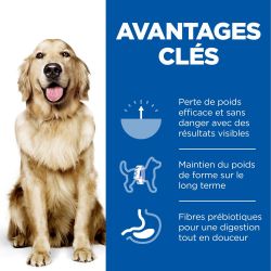 CROQUETTES CHIEN SCIENCE PLAN ADULT PERFECT WEIGHT LARGE - HILL'S