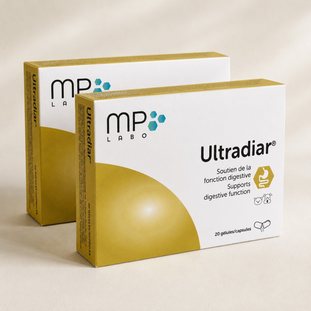 Pack de 2 Ultradiar - Soutien digestif, selles molles & gaz
