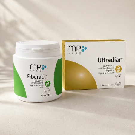 Pack Transit Régulier & Flore - Fiberact + Ultradiar Biotic - MP Labo