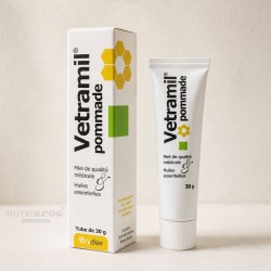 Vetramil Pommade 45 g - Soin Cutané au Miel pour Animaux