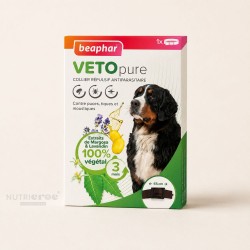 Collier Antiparasitaire Vetopure Beaphar pour Grand Chien