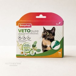Beaphar VETOpure Pipettes Antiparasitaires pour Chat