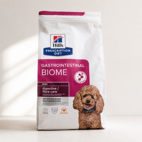 Hill's Prescription Diet Gastrointestinal Biome Mini Croquettes au Poulet pour Petit Chien