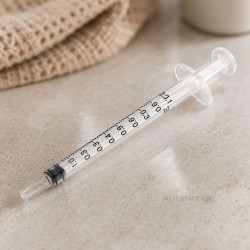 Seringue à insuline de 1ml SERTIE 40UI 26G - Pentaferte