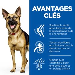 CROQUETTES CHIEN SCIENCE PLAN ADULT MATURE 6+ GRANDE RACE POULET - HILL'S