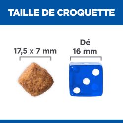 CROQUETTES CHIEN SCIENCE PLAN ADULT MATURE 6+ GRANDE RACE POULET - HILL'S