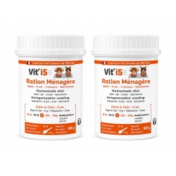 Vit'i5 Orange – Complément Ration Ménagère Chien & Chat 600g