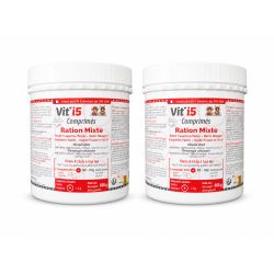 Vit'i5 Rouge Comprimés – Ration Ménagère Chien & Chat