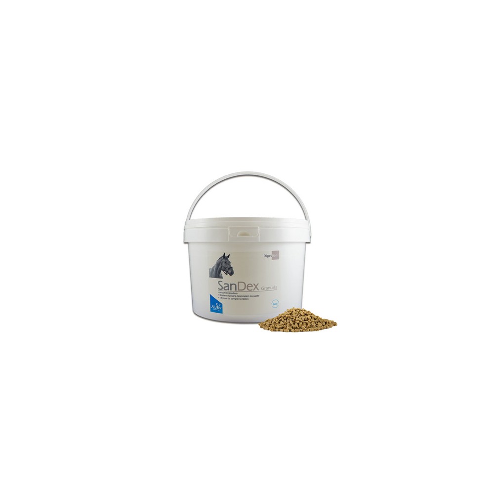 SANDEX Granulés Pommier Nutrition - Psyllium pour Cheval