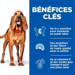 CROQUETTES CHIEN SCIENCE PLAN ADULT MATURE 7+ LIGHT POULET - HILL'S