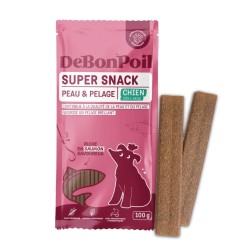 Super Snack Peau & Pelage DEBONPOIL - Friandise Chien 100 g