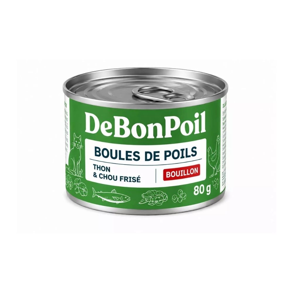 De Bon Poils bouillon contre les boules de poils chat
