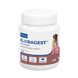 Floragest Virbac - Complément Digestif pour Chien S, M et L