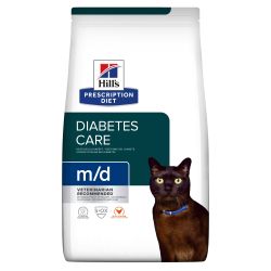 CROQUETTES CHAT ADULT PRESCRIPTION DIETS M/D DIABETES / WEIGHT MANAGEMENT - HILL'S