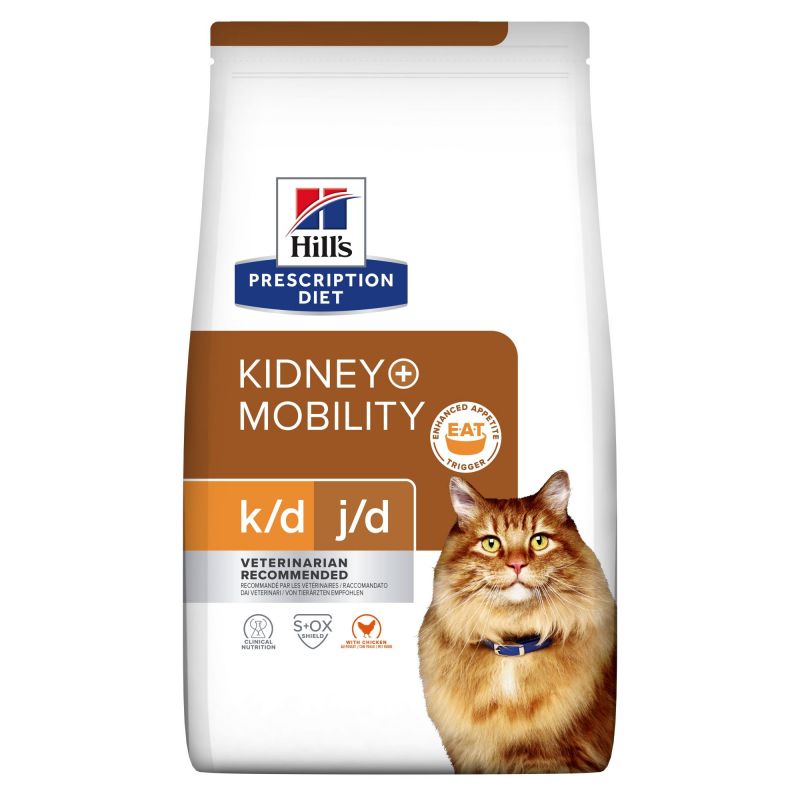 CROQUETTES CHAT ADULT PRESCRIPTION DIETS K/D J/D KIDNEY CARE + MOBILITY - HILL'S