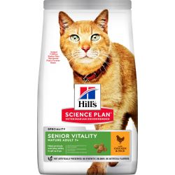 CROQUETTES CHAT SCIENCE PLAN ADULT 7+ SENIOR VITALITY - HILL'S