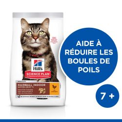 CROQUETTES CHAT SCIENCE PLAN ADULT MATURE HAIRBALL POULET - HILL'S