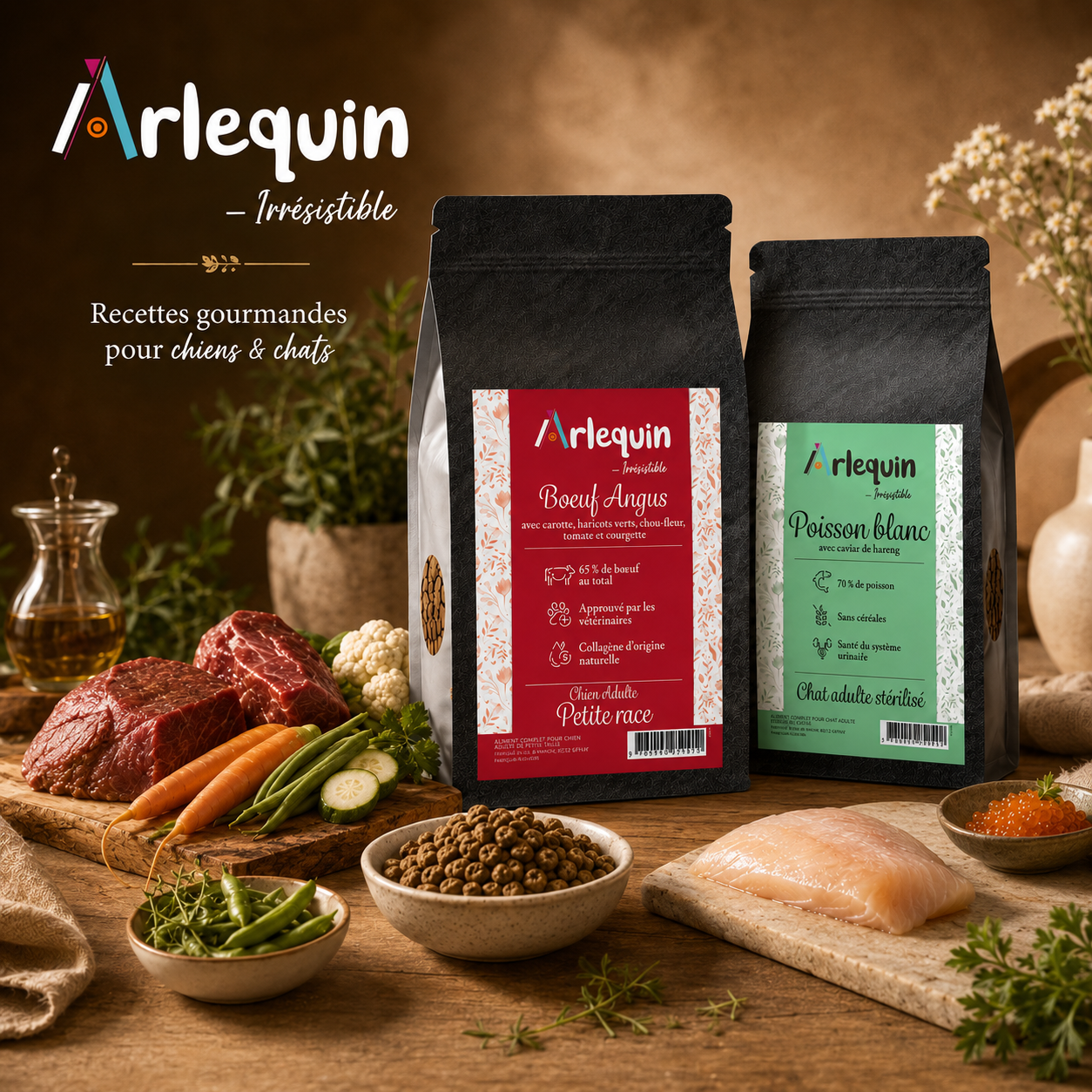 Gamme Arlequin Irrésistible - 4 recettes